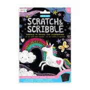 Mini Scratch & Scribble Art Kit - Funtastic Friends (Cards)