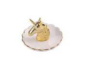 Ceramic Ring Holder Jewelry Dish Organizer Plate Trinket Tray - 14