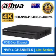 Dahua 4K NVR 4 Channels PoE (DHI-NVR4104HS-P-4KS2/L)
