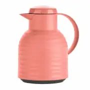 Emsa vacuum jug teapot coffee pot SAMBA WAVE QP plastic coral 1L