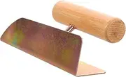 DECOMELODY Corner Trowel with Handle Durable Putty Cutter for Finishing Wall Building and Joint Filling Lightweight Design for Easy Use for Repairs