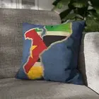 CUSHION COVER PILLOW CASE|MOZAMBIQUE NATIONAL COUNTRY FLAG