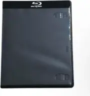10 NEW 12.5mm Single Blu-Ray DVD Case, Black