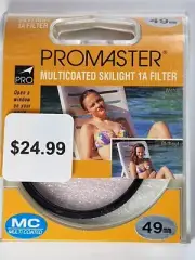 Pro 49mm MC Multi Coated Skylight 1A Glass Lens Filter Japan 49 mm E49 E-49 Sk1A