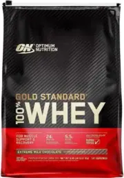 Optimum Nutrition Gold Standard 100% Whey Protein Powder, Extreme Milk 10 Pound