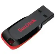 Sandisk Cruzer Blade Usb Flash Drive - 128 Gbusb 2.0 - Black (sdcz50-128g-a46)