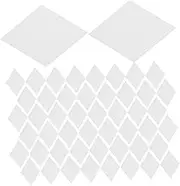 Homoyoyo Patchwork Paper Templates Reusable White Paper Piecing Patterns for Sewing for DIY Quilting Projects for Beginners and Experienced Quilters
