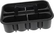 LOORGVEL Car Cleaning Tools Organizer Basket Large Plastic Storage Box with Handle Durable Thickened Design for Efficient Tool Storage Vehicles Commercial Use and Home Organization