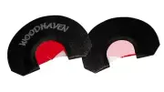 Woodhaven Red Ninja Reverse Hammer Three Reed Call Turkey Clucks Cutts - WH303