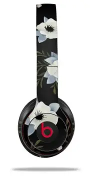 Skin Wrap for Beats Solo Wireless 2 3 4 Poppy Dark SKIN ONLY