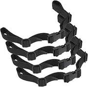 SHINEOFI 2sets Tie Down Straps with Quick Release Buckles Durable Webbing Fastener Belts for Luggage Camping Kayak and Yoga Mat Cargo Fixing Straps 4pcs*2