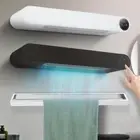 Bathroom Electric Heated Towel Rack Rail Wall Mount Machine UV Sterilizer Warmer