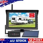 AUTO-VOX Wireless 7" Monitor Solar Backup Camera 1080P HD RV Reverse Rear View