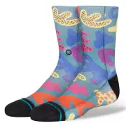 Stance Kid's Dwyane Wade Collection Abstract Shapes Crew Socks Kid's Large 3-5.5