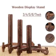3"-7" Wooden Display Stand /Easel for Plates Photos Tea Tray Home Decor