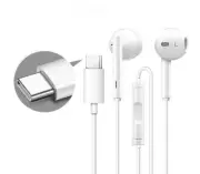 USB Type-C Earphone CM33 Stereo In-ear Headset w/ Remote Control For Huawei P...