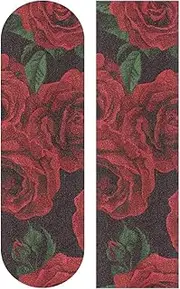senya Skateboards Grip Tape Longboards Griptape Red Rose Sandpaper for Rollerboard
