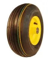 1 New 13x5.00-6 R/M Rib Tire on John Deere Zero Turn Front Caster Wheel J-9