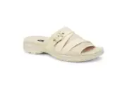 Dr. Scholl's Adelle Faux Fur Slides Tofu, 10 MSRP $80