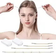 Face Lift Tapes, Invisible Sticker with Fixed Rope, Instant Wrinkle Lifting Patches Neck Eye Tape for V-Line Face (4pcs Elastic Bands 20pcs Replacement Tapes)