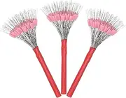 TIXIPEM Fishing Bobber Stops [300PCS] Column Floats Sinker Stops Use for Streams & Lake & River Fishing - [Pink - Silicone] Fit 0.6-1.5 mm Wire Beads Float Stopper