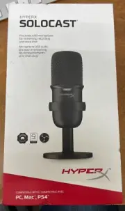Hyperx Solocast Pro Audio USB Microphone SLC001 - PC, MAC, PS4