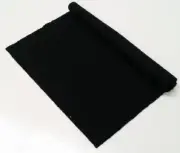 HAINSWORTH English Pool Snooker Billiards CLOTH 7ft x 3.6ft - BLACK
