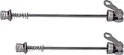 2PCS Aluminum Alloy Steel Quick Release Skewers, Detachable Front Rear Skewer, Cycle Front Rear Skewer, Compact Quick Release Skewers for Cycle