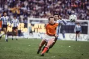 Wim Jansen Of Netherlands & Oscar Alberto Ortiz Of Argentina 1978 FOOTBALL PHOTO