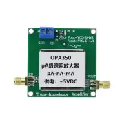 pA Level IV Transimpedance Amplifier OPA350 TIA Weak Current Measurement 1M