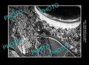 OLD LARGE HISTORIC PHOTO LAGUNA BEACH CALIFORNIA AERIAL VIEW OF THE TOWN 1945 1