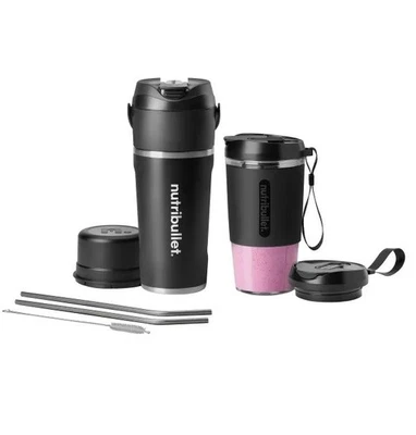 Nutribullet Flip Insulated Portable Blender, Black , New - Free Shipping.