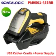 Datalogic PowerScan PM9501 2D USB Kit 3GL Wireless Barcode Scanner With Cradle