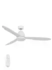 Beacon Lighting Whitehaven 142cm DC Fan with Light in White