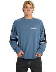 [Quiksilver] Quik Core Crew Neck Knit in Blue
