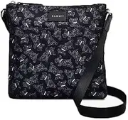 [RADLEY] London Womens Holly Avenue Calligraphy Respoinsible Crossbody Shoulder Bag in Black