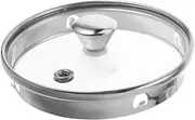 BESTOYARD Glass Teapot Lid Replacement Heat Resistant Cover with Knob Handle Inner Diameter for Teapot Fit for Brewing Tea at Home