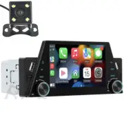 1DIN Touch Screen Car MP5 Player BT USB Mirror Link For Carplay W/Free Camera