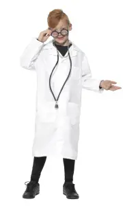 Doctor Lab Coat Boys Fancy Dress Costume