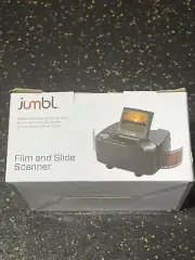 Jumbl Film And Slide Scanner 35mm 5 Mega Pixel Sensor Film Holder Card Reader