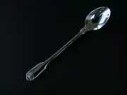 6 GENUINE ONEIDA CLASSIC SHELL ICED TEA SPOONS 18/10 S/S FREE SHIPPING US ONLY
