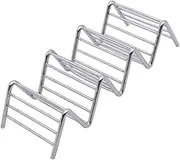 CONGARTENO Stainless Steel Taco Holder Stand Fits Hard Soft Shell Tacos Upright for Easy Filling Dishwasher Safe