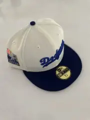 Hat Club Los Angeles Dodgers 60th Anniversary Woodmark Stadium Patch 7 7/8 New
