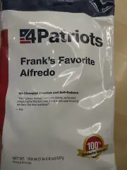 4Patriots Frank's Favorite Alfredo Food Supply Survival Food