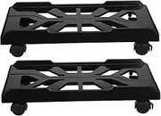 Gadpiparty Adjustable Under Desk Computer Stand Sturdy CPU Tower Holder Wheels for Gaming Office