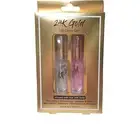PX 24K Gold Lip Gloss Lip Topper Clear 2 pcs Set Great Gift Lip Glow Set New