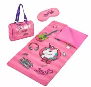 Jojo Siwa Sleepover Carry Purse, Slumber Bag and Eye Mask Set