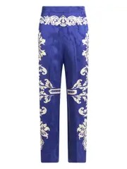 [Etro] Etro-Pantaloni Palazzo Jacquard Floreale-Donna 42 IT