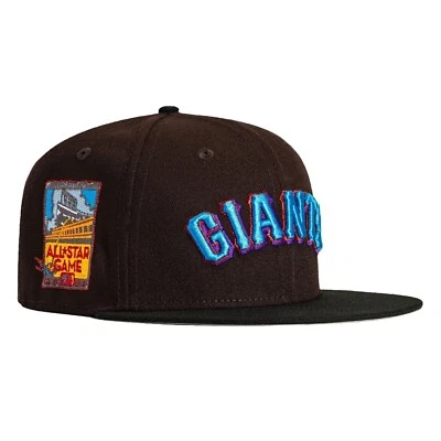 New Era San Francisco Giants 59FIFTY Fitted Hat 2007 All Star Game Patch 7 1/2