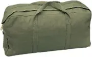Rothco Canvas Tanker Style Tool Bag, 19? x 9? x 6?, Olive Drab